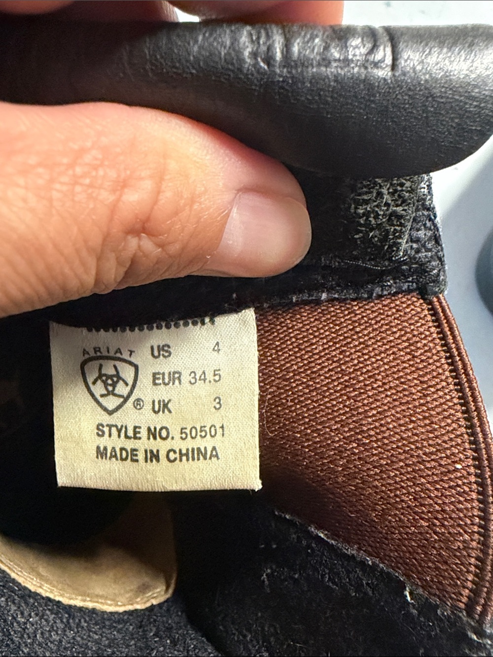 Ariat zip up paddock boots - Picture 4 of 4
